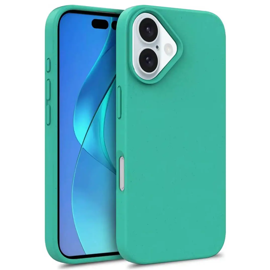 iphone light green shinerva , eco-friendly phone case, premium accessories, sustainable phone case, Shinerva, Shinerva Indonesia, Tokopedia Shinerva, Shopee Shinerva.
